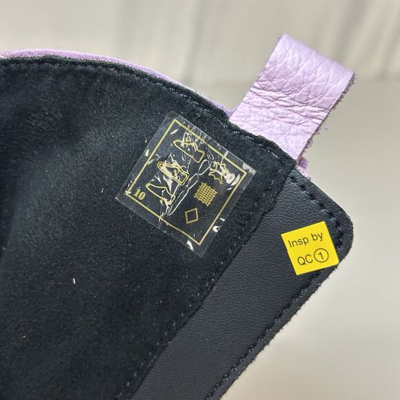 Dr Doc Martens Bex Heart P-O Boots Cowgirl Women’s Size 5 Soft Pink Leather NEW - Picture 9 of 10